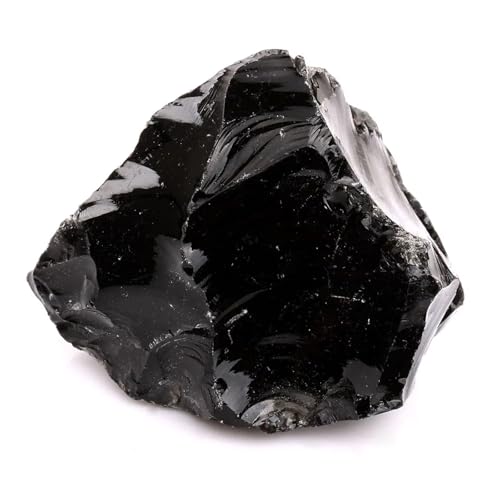 CZMDKEXM 50g 1-3Pcs Obsidian Irregular Rough Raw Quartz Crystals Stones CZMDKEXM 50g 1-3Pcs Obsidian Irregular Rough Raw Quartz Crystals Stones von CZMDKEXM