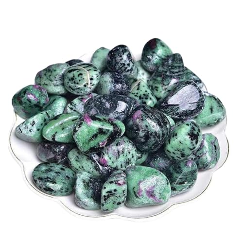 CZMDKEXM 50g Ruby Zoisite Bulk Tumbled Stones Quartz Ore Gravel Crystals 1.5-3cm CZMDKEXM 50g Ruby Zoisite Bulk Tumbled Stones Quartz Ore Gravel Crystals 1.5-3cm von CZMDKEXM