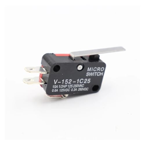 CZMDKEXM 7pcs V-152-1C25 SPDT momentary Limit Switch 1NO1NC Roller Lever von CZMDKEXM