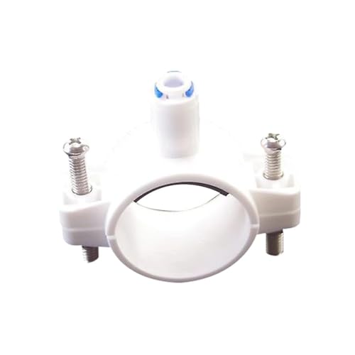 CZMDKEXM Fit 1/4" OD Tube Drain Clamp MAX 40mm Saddle Valve Clips von CZMDKEXM