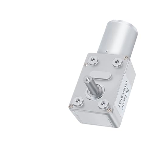 CZMDKEXM Reduction DC Electronic Starter JGY370 Single Short Output Shaft 6mmD Axis with Self-Locking Reduction Electronic Starter 18RPM_24V von CZMDKEXM