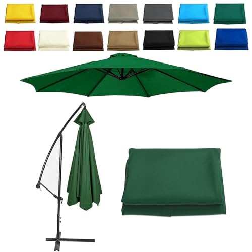 2 m 2.3 m 2.5 m 2.7 m 3.0 m Parasol Replacement Cover 6/8 Struts Patio Umbrella Canopy Fabric Cover Garden Umbrella Replacement Canopy for Cantilever Parasol Yard Garden (Dark green,8ribs:3.5M/11.5ft) 2 m 2.3 m 2.5 m 2.7 m 3.0 m Parasol Replacement Cover 6/8 Struts Patio Umbrella Canopy Fabric Cover Garden Umbrella Replacement Canopy for Cantilever Parasol Yard Garden (Dark green,8ribs:3.5M/11.5ft) von CZQGLYM