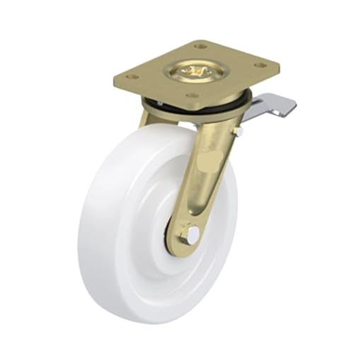 Lenkrolle mit Feststellbremse LS-SPO 200K-ST, 200 mm x 50 mm, 1500 kg Tragkraft, Industrielle Plattenrolle Lenkrolle mit Feststellbremse LS-SPO 200K-ST, 200 mm x 50 mm, 1500 kg Tragkraft, Industrielle Plattenrolle von CZRTR