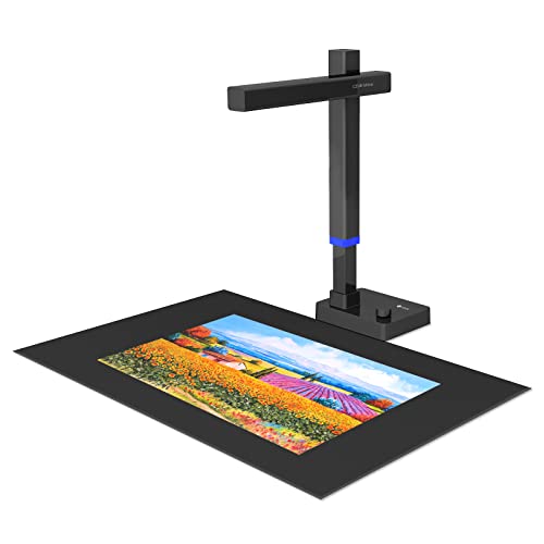 CZUR Shine Ultra Pro | Tragbarer Dokumentenscanner 24 MP Dokumentenkamera A3 Buchscanner OCR Scanner Visualizer mit Fülllicht für Home-Office Online-Lehre Windows & macOS Verfügbar von CZUR