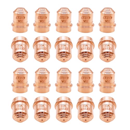 20 Stück 420117 Düsenspitze für Hypertherm PMX 30XP FineCut Plasmaschneider Verbrauchsmaterialien von CZlewan