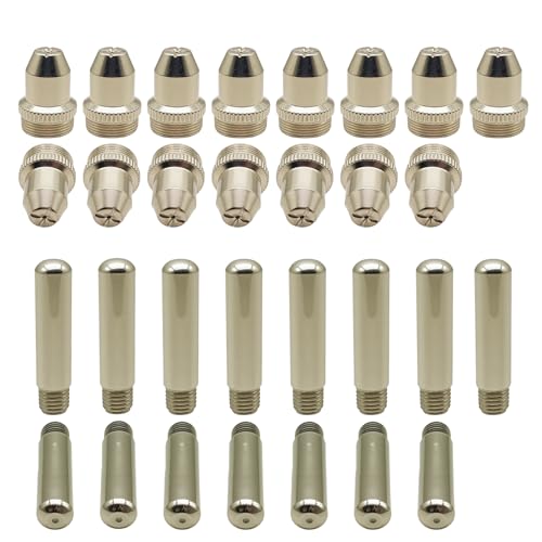 CZlewan 15-teiliges Elektroden-15-teiliges Düsenspitzen-Set für LTP5000D und LTPDC2000D Plasmaschneider Verbrauchsmaterialien von CZlewan