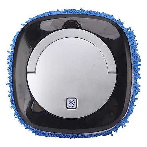 CaCaCook Bodenwischroboter, Automatischer Bodenwischroboter Wischroboter mit Wassertank-Staubsauger und Wischroboter (Silber) von CaCaCook