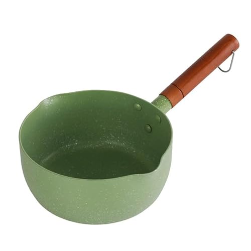 CaCaCook Japanische Style-Topf-Milchnudel-Sauce-Pfanne Babynahrung Kochtopf, Genericg83a0gqk69-11 (Avocado Green 20 cm) von CaCaCook