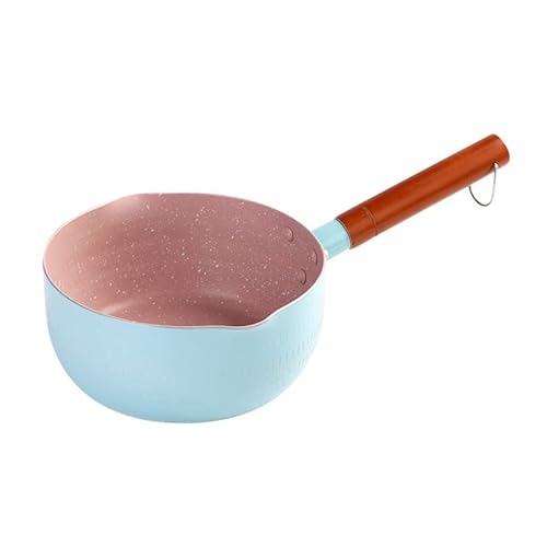 CaCaCook Japanische Style-Topf-Milchnudel-Sauce-Pfanne Babynahrung Kochtopf, Genericg83a0gqk69-11 (Blau 20 cm) von CaCaCook