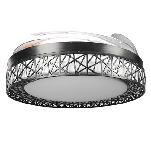 CaCaCook Moderne Deckenventilator Licht mit Fernbedienung, Dimmbar, Ruhig, 6 Windgeschwindigkeiten, für Esszimmer, Wohnzimmer, Schlafzimmer von CaCaCook