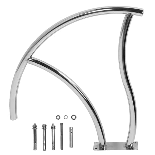 CaCaCook Pooltreppe Schiene Pool Handlauf 304 Edelstahl Rostfeste Humanisierte Schwimmbadetreppenschiene für Spa CaCaCook Pooltreppe Schiene Pool Handlauf 304 Edelstahl Rostfeste Humanisierte Schwimmbadetreppenschiene für Spa von CaCaCook