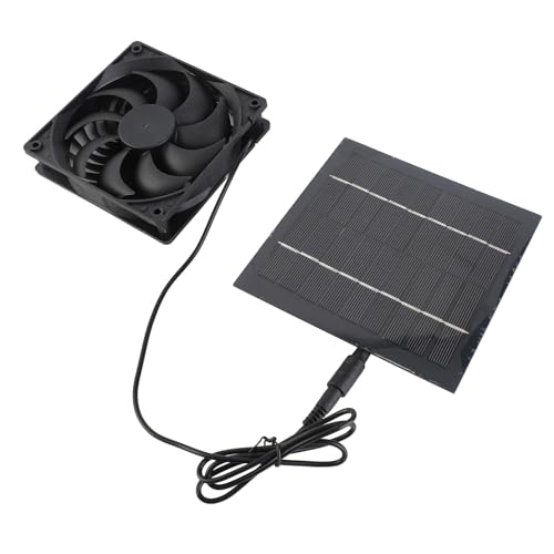 CaCaCook Solar Panel Lüfter Kit 5W 6V IP65 Water Proof für Haus Im Freien Im Freien von CaCaCook
