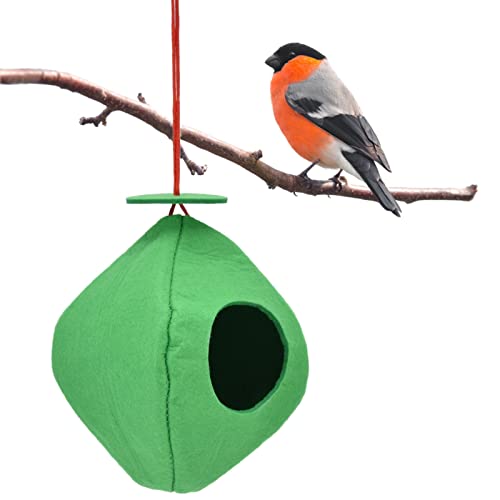 CaCaCook Weiche Hängende Vogelhäuschenkuppel, Filztuchvogelfutterlieber mit Lanyard, Praktisch für Baum, Halten Sie Vogelfutter, Ziehen Sie Mehr Vögel an, Geeignet für Garten, Balkon, Parks (Grün) CaCaCook Weiche Hängende Vogelhäuschenkuppel, Filztuchvogelfutterlieber mit Lanyard, Praktisch für Baum, Halten Sie Vogelfutter, Ziehen Sie Mehr Vögel an, Geeignet für Garten, Balkon, Parks (Grün) von CaCaCook
