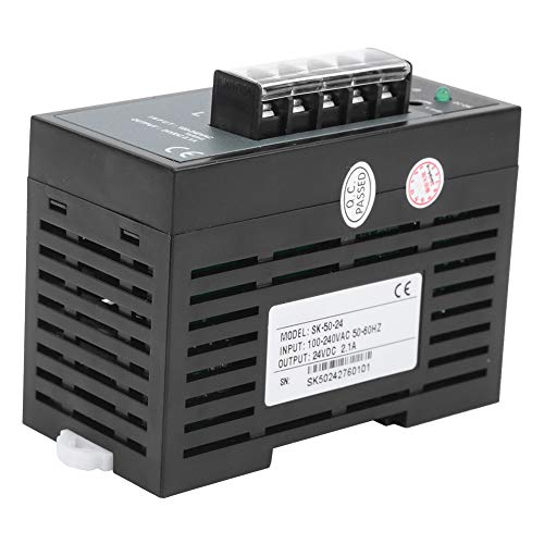 DIN-Netzteil 24V-Schiene DIN-Schienen-Netzteil SK5024 Mini-Schaltnetzteil AC100-240V 11 * 9 * 6 von CaCaCook