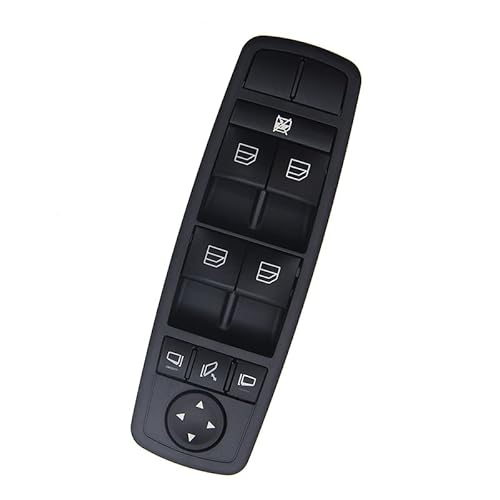 Autofenster Schalter Elektrischer Fensterheberschalter vorne links passend for Mercedes-Benz W164 GL320 GL350 GL450 ML320 ML350 ML450 ML500 A2518300290 2518300290 Fensterheber von CaFfen