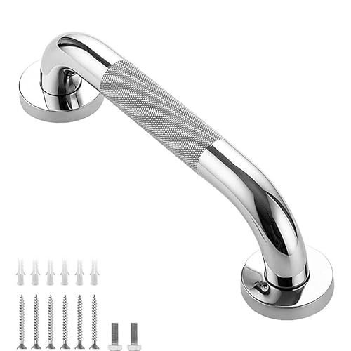 CaFfen Haltegriff Dusche Badezimmer Badewanne WC Handlauf Haltegriff Edelstahl 300/400/500Mm Anti-Rutsch Dusche Sicherheitsstütze Griff Handtuchhalter Haltegriff Bad(30cm) von CaFfen