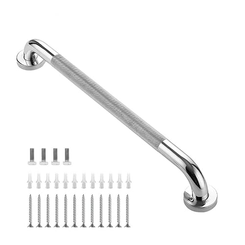 CaFfen Haltegriff Dusche Badezimmer Badewanne WC Handlauf Haltegriff Edelstahl 300/400/500Mm Anti-Rutsch Dusche Sicherheitsstütze Griff Handtuchhalter Haltegriff Bad(50cm) von CaFfen