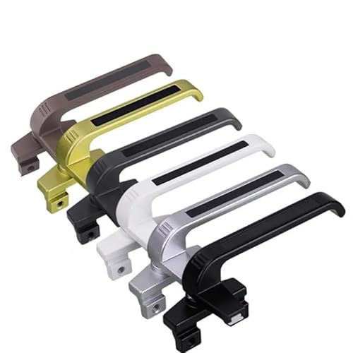 Fenstergriff 1 Stück verdickter Aluminium-Fenstergriff, Aluminium-Schiebefenstergriff, innerer und äußerer bündiger Tür- Fenstergriff(White) von CaFfen