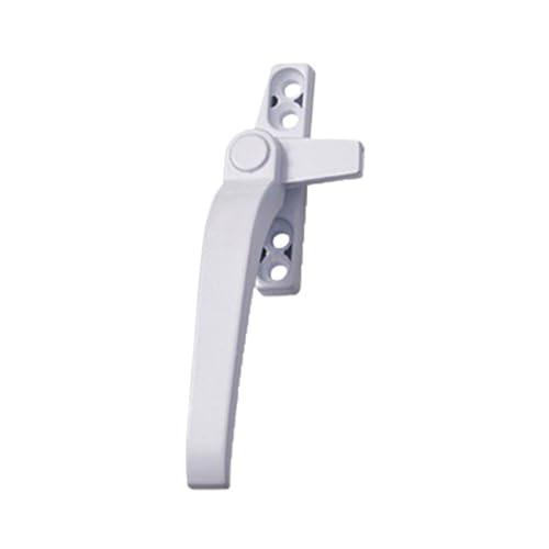 Fenstergriff 2 Stücke Links Rechts Fenstergriff Home Hardware Aluminiumlegierung Hebel Flügelfenster Komfort Handlich Installieren Professioneller Haushalt(2pc White Left) von CaFfen