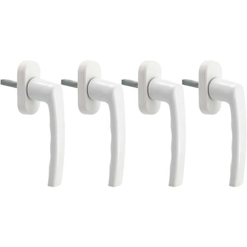 Fenstergriff 4-teilige Inline-Universal-Fenstergriffe, Aluminiumgriff passend for Links- und rechtshändige Fensterersatzgriffe Fenstergriff 4-teilige Inline-Universal-Fenstergriffe, Aluminiumgriff passend for Links- und rechtshändige Fensterersatzgriffe von CaFfen