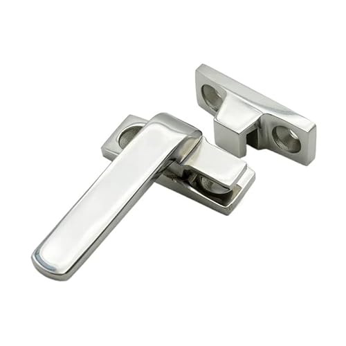 Fenstergriff Edelstahl Industriemaschinen Verteilerschrank Tür Fenster Drehgriff Große technische Ausrüstung Türziehgriff(FHS31-L80) von CaFfen