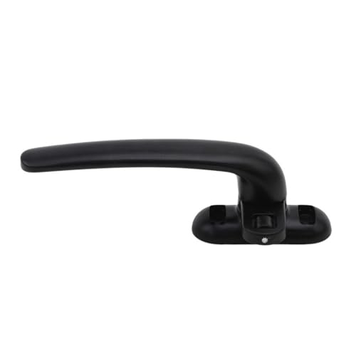 Fenstergriff Fensterersatz-Vierkantgriff, Flügelfenster-Außengriff aus Aluminiumlegierung(Black Left B) von CaFfen