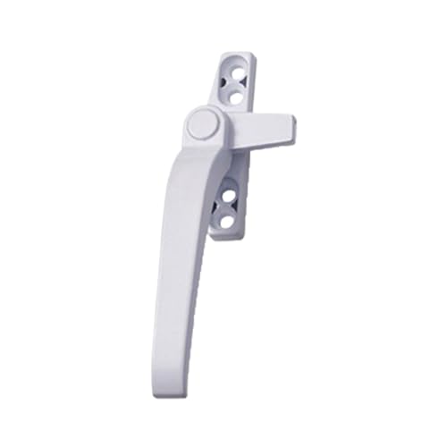 Fenstergriff Fenstergriff Home Hardware Hebel Flügelverriegelungsgriffe Handlich installieren Dekorative Kappe Haushaltszubehör(1 Left 1 Right White) von CaFfen