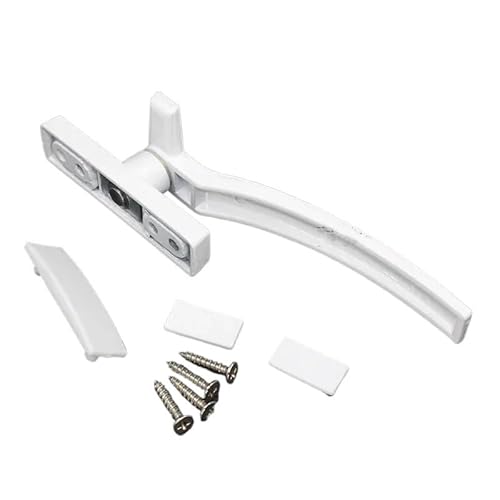 Fenstergriff Flügelfenstergriffriegel Aus Aluminiumlegierung, Kunststoff, Stahl, for Aufschieben, Tür, Fensterschloss, Schnalle, Ersatzteile, Fensterstopper(Left) von CaFfen