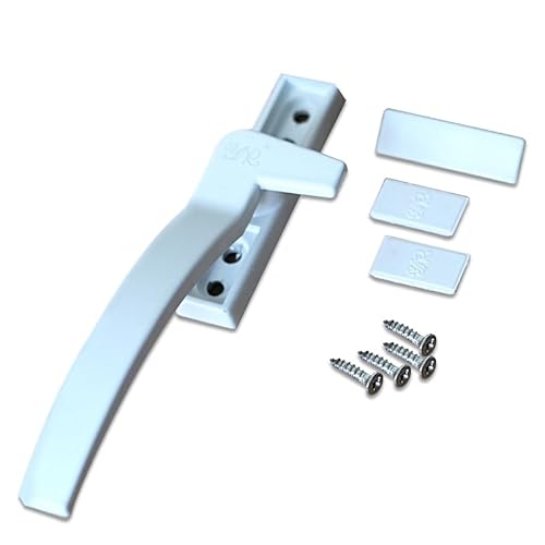 Fenstergriff Verdickter Kunststoffstahl for Aufschieben und Fenster mit Sieben Zeichen, Zinklegierung, Fensterbeschläge, Türgriff, Schlossschnalle(Left 1pcs) von CaFfen
