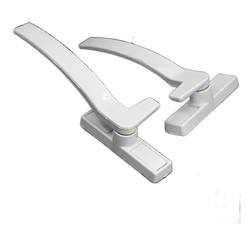 Fenstergriff Weiße Ersatz-Fenstergriffe Links/rechts for Fensterbeschläge aus Zinklegierung, Türgriff(Right) von CaFfen