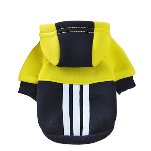 Hundepullover Winter-Hunde-Kapuzenpullover for kleine Hunde, Welpen, Hundekleidung, Heimtierbedarf(2,XS) von CaFfen