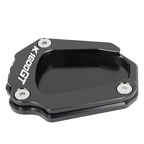 SeitenstäNder Verbreiterung Fit -Verwendung for BMW K1600GT K1600GTL K1600 GT/GTL 2017-2020 Motorrad CNC Kickstand Foot Side Ständer Größenverlängerungsträgerteller Motorrad SeitenstäNder Unterlage(No von CaFfen