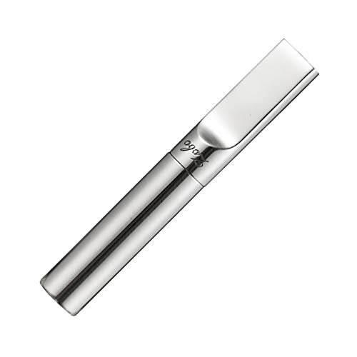CaLeQi Frauen Zigarettenspitze Clean-Type Wiederverwendbar nur für Slim 6mm Durchmesser (Silber) von CaLeQi