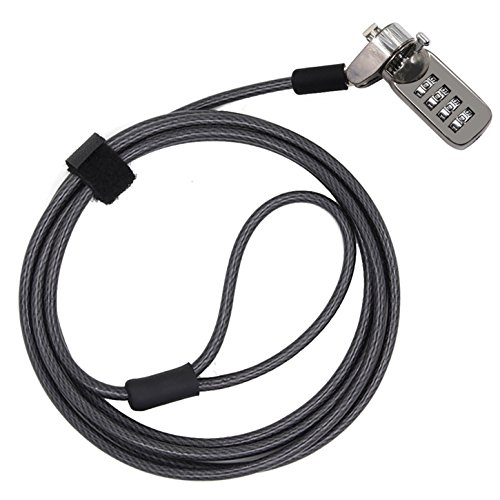CaLeQi Laptopschloss Notebook Lock Computer Lock Kombination Kabel Lock mit 4 Digit Passwort Schutz Kombination Kabel Lock 2m Länge CaLeQi Laptopschloss Notebook Lock Computer Lock Kombination Kabel Lock mit 4 Digit Passwort Schutz Kombination Kabel Lock 2m Länge von CaLeQi