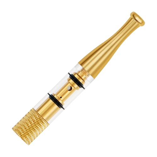 Zigarettenhalter Kupfer Material wiederverwendbare saubere Teer Tabak Filter mit Multi-Filterung für Standard Größe Zigaretten Ø8mm, Slim Zigaretten Ø6mm und Ø5mm von CaLeQi