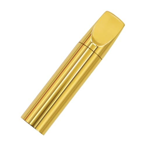 Zigarettenhalter Wiederverwendbarer sauberer Teer-Tabak-Filter mit Multi-Filterung für Zigaretten mit Standardgröße Ø8mm, Slim Zigaretten Ø6mm und Ø5mm (Gold) von CaLeQi