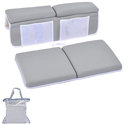 CaOJing Bath Kneeler,rutschfeste Schnelltrocknend Weicher PE-Schaum Knie & EllbogenstÜTze Pad,Komfortables Badewannen Kniematte FÜR Kindern/Babys/Hunden von CaOJing