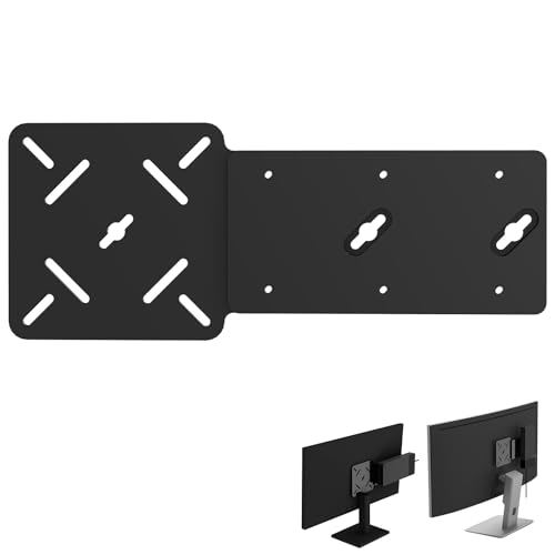 CaSZLUTION Docking Station Mount Plate for Dell WD22TB4 / WD19S / W19TBS / WD19DCS / WD15, Behind Monitor VESA Mounting, Wall and Under Desk Mount Acrylic Dock Holder von CaSZLUTION