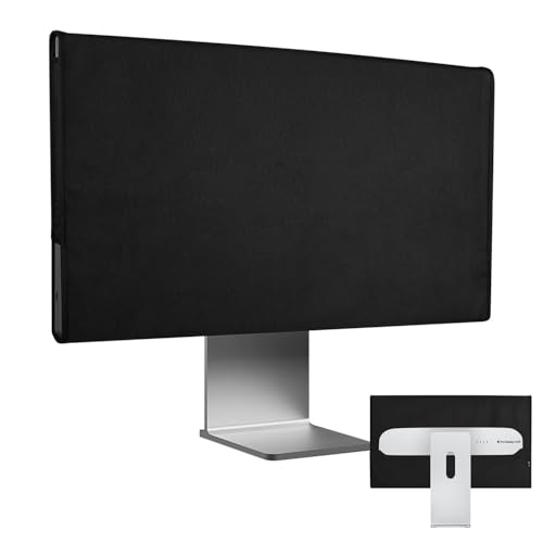 CaSZLUTION Monitor Cover Kompatibel mit Apple 32 Zoll Pro Display XDR - Anti-Static Monitor Staubschutz Computer Bildschirm Schutzhülle - Schwarz CaSZLUTION Monitor Cover Kompatibel mit Apple 32 Zoll Pro Display XDR - Anti-Static Monitor Staubschutz Computer Bildschirm Schutzhülle - Schwarz von CaSZLUTION