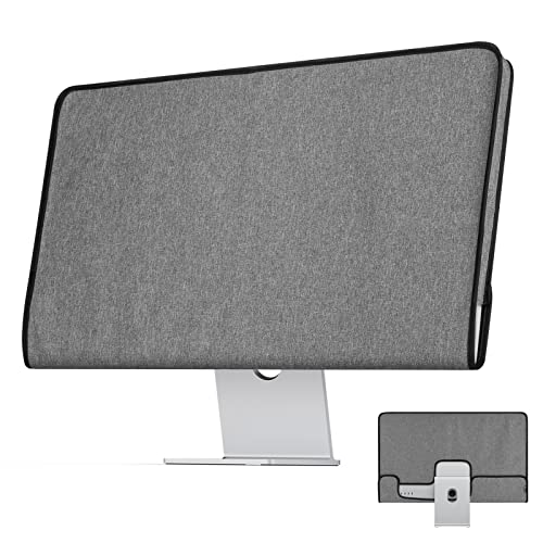 CaSZLUTION Monitorabdeckung, kompatibel mit 27 Zoll Apple Studio Display – Monitor-Staubschutzhülle, Bildschirmschutzhülle, Grau von CaSZLUTION