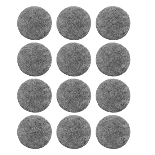 CaScam Staubsauger-Moppmatte.Kompatibel Mit Hutt DDC5 DDC55 PuRuikai N361.Teilepaket Elektrischer Fensterreinigungsroboter-Mopp-Ersatzteilsatz for Fensterreinigungsmopp(Color:12PCS) von CaScam