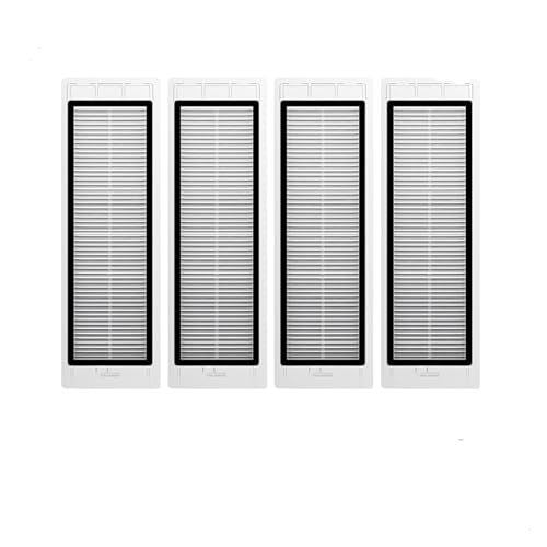 HEPA-Filter. Mopptuch.Roboterstaubsauger.Staubsauger-Ersatzteile.Hauptseitenbürsten.Seitenbürsten.Kompatibel mit Roborock S5 S502-00 S502-02 S5 Max S6 S6 MaxV S6 Pure E4 E5 (Color : AS SHOW-12) von CaScam