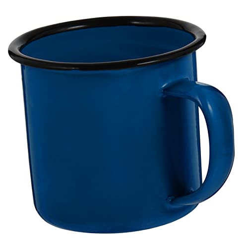 Cabilock 1stk Altes Schnapsglas Rote Camping Kaffee Becher Blau Abendessen Schüsseln Tasse Heiße Schokolade Kaffeebecher Aluminiumbecher Eisen Männer Und Frauen Emaille Schüssel Getränke von Cabilock