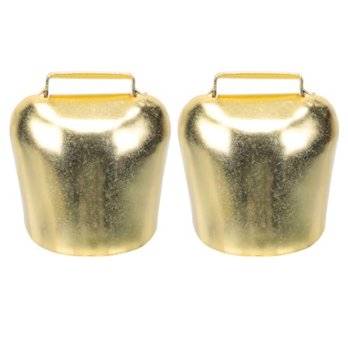 Bauernhoftiere Glocken Golden Rinder Schaf Glocke Eisen Kunst Glöckchen Vintage 2 Stücke Ziegenglocke Kuh Rinder Vieh Antiverlust Haustier Diebstahlschutz DIY Basteln Zubehör Bauernhoftiere Glocken Golden Rinder Schaf Glocke Eisen Kunst Glöckchen Vintage 2 Stücke Ziegenglocke Kuh Rinder Vieh Antiverlust Haustier Diebstahlschutz DIY Basteln Zubehör von Cabilock