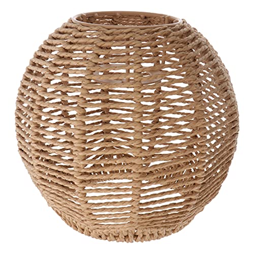 Boho Rattan Lampenschirm Hängelampe Stehlampe Papierlampenschirm Pendelleuchtenschirm Korblampen Hängend Laterne Tischleuchte Ersatzschirm Lampenschirm Zubehör für Tischlampe Hängeleuchten Boho Rattan Lampenschirm Hängelampe Stehlampe Papierlampenschirm Pendelleuchtenschirm Korblampen Hängend Laterne Tischleuchte Ersatzschirm Lampenschirm Zubehör für Tischlampe Hängeleuchten von Cabilock