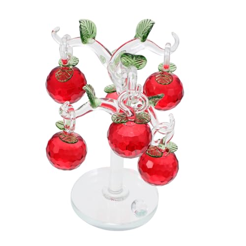 Cabilock 1 Satz Kristall-Apfelbaum außen dekorativer Baum Zeder Geld für Bookshelf Decor bücherregal Dekoration Auto-Dashcam hochzeitsdeko Kristall Äpfel Baumschmuck Kristall-Baum-Figur rot Cabilock 1 Satz Kristall-Apfelbaum außen dekorativer Baum Zeder Geld für Bookshelf Decor bücherregal Dekoration Auto-Dashcam hochzeitsdeko Kristall Äpfel Baumschmuck Kristall-Baum-Figur rot von Cabilock