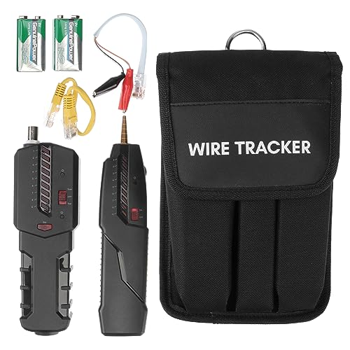 Cabilock 1 Satz Multifunktionaler Linienfinder Draht Kabelprüfung Schaltung elektrischer tester Kabelprüfkabel Messgerät Netzwerktester Telefonleitung testen Ethernet-Tester Plastik Schwarz Cabilock 1 Satz Multifunktionaler Linienfinder Draht Kabelprüfung Schaltung elektrischer tester Kabelprüfkabel Messgerät Netzwerktester Telefonleitung testen Ethernet-Tester Plastik Schwarz von Cabilock