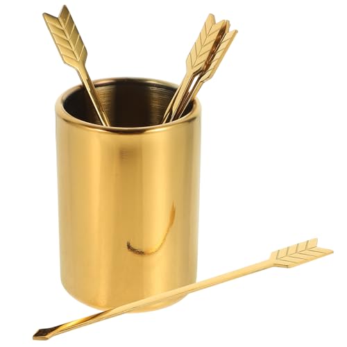 Cabilock 1 Satz Obstgabel Set mit Aufbewahrungseimer Wiederverwendbare Cocktail Picks für Snacks Obst Käse und Desserts für Partys und Festliche Anlässe von Cabilock