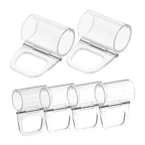 Cabilock 1 Satz Teiliges Rolloschattengriffe Transparent Einfache Installation Passend Für Faltjalousien Robust Und Leicht Für Fensterrollos Und Verdunkelungsanlagen 6 Stück Cabilock 1 Satz Teiliges Rolloschattengriffe Transparent Einfache Installation Passend Für Faltjalousien Robust Und Leicht Für Fensterrollos Und Verdunkelungsanlagen 6 Stück von Cabilock