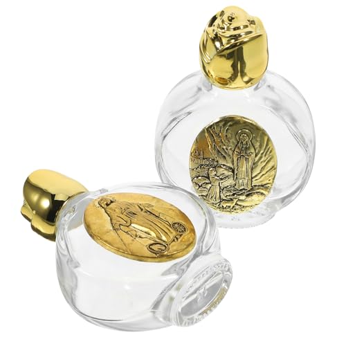 Cabilock 1 Satz Tragbare Weihwasserflasche Weste Sprühen Wasserflaschen Stroh Klare Wasserflasche Weiche Wasserflasche Nebel Wasser Wasserflasche Groß Wasserflasche Spender Glas 2st von Cabilock